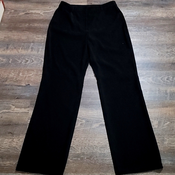 Gently Loved women's dress style pant with beautiful artwork cut out by Talbot - Picture 2 of 15